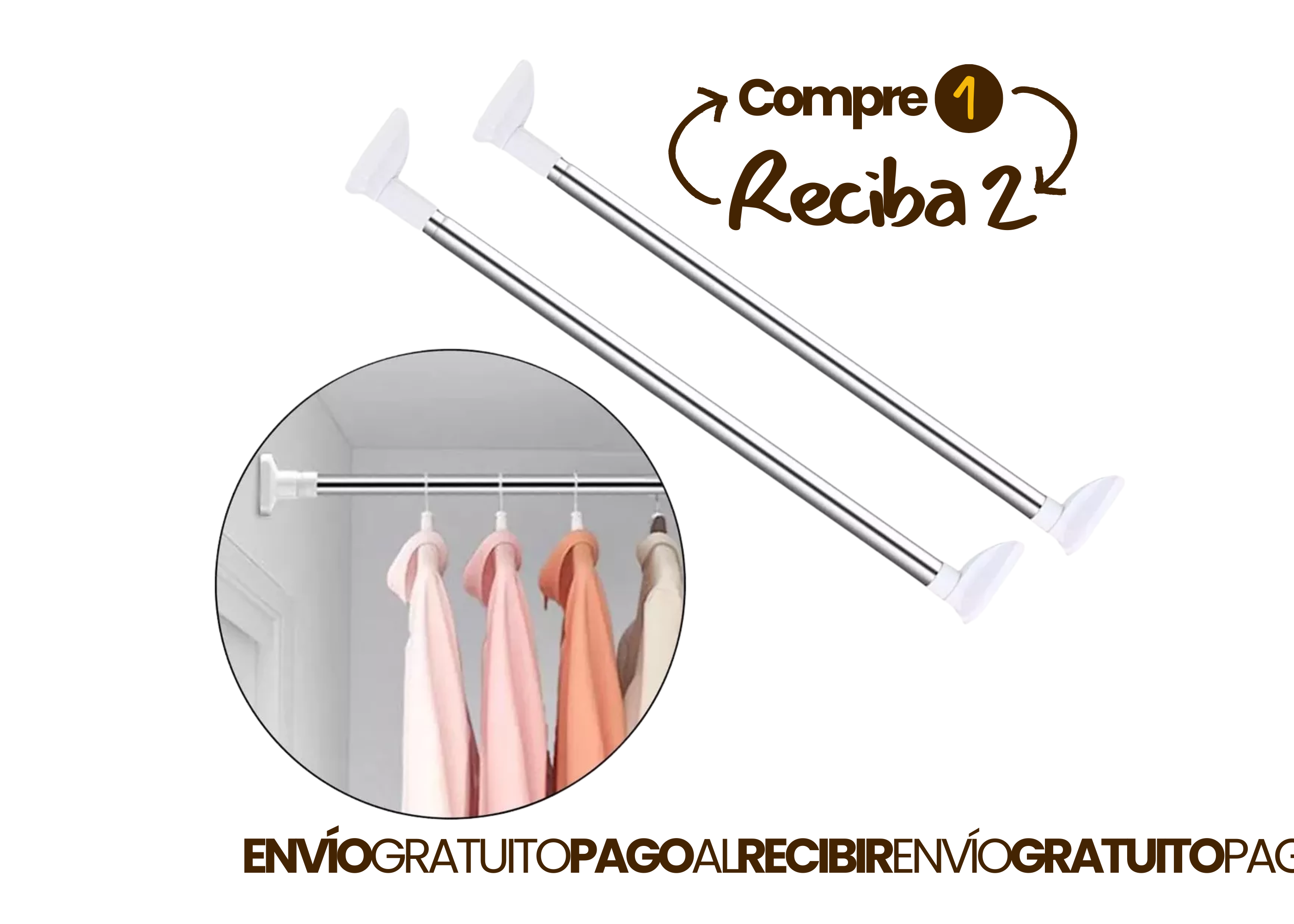 Tendedero Multiuso Dúo - ¡Compra 1, Lleva 2! ⚡Envío Gratis para Toda Colombia!⚡